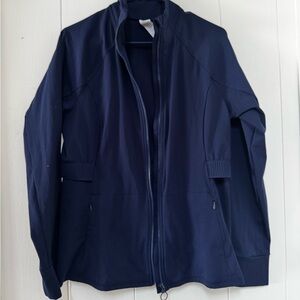Fabletics Navy Blue Zip Up